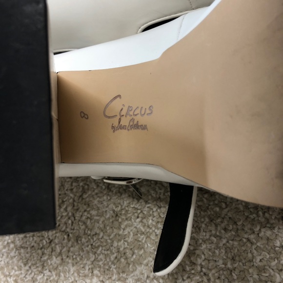 Circus.ny white platform Mary Jane block heels - Picture 5 of 7